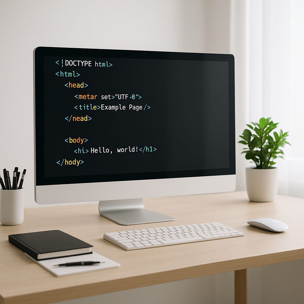 Mastering Proper HTML Document Structure: Doctype, Head, Body & Meta Tags
