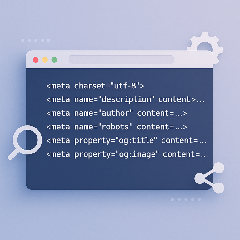 Essential Meta Tags Every Website Needs for SEO and Social Sharing